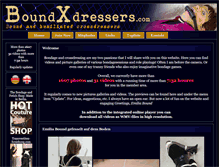 Tablet Screenshot of boundxdressers.com